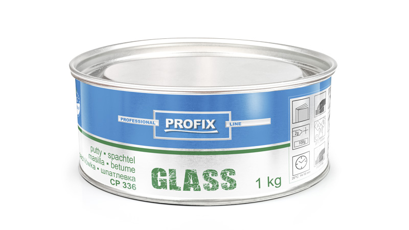 Polyester putty CP 336 Glass