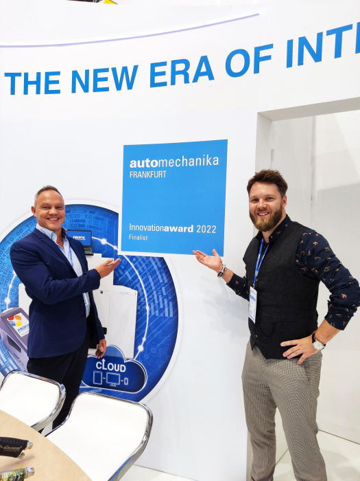 Multichem employees at the Automechanika trade fair 