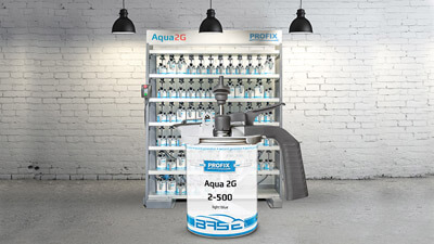 Wasserlöslicher Basislack Aqua 2G 1K
