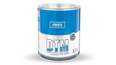 Acrylic paint to enamel primer converter CP 370 DTM